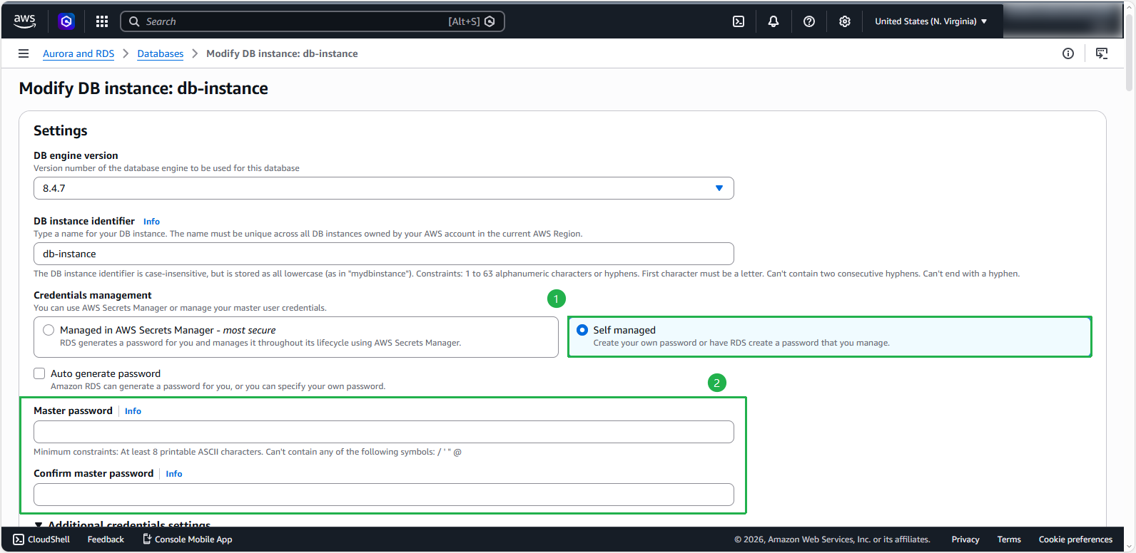 Create a VPC