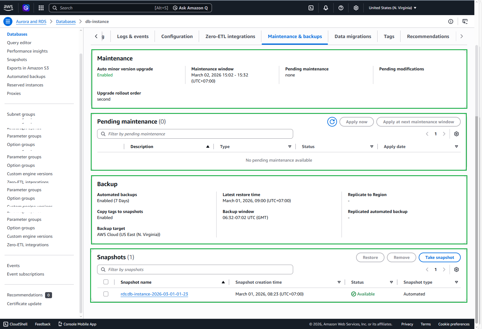 Create a VPC