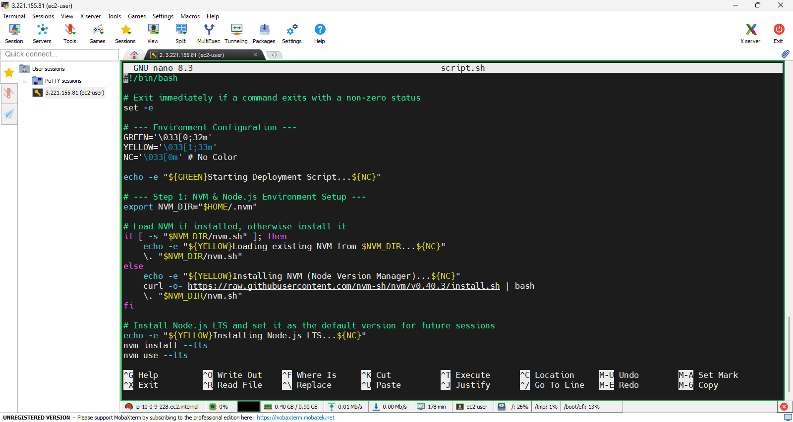 Create a VPC