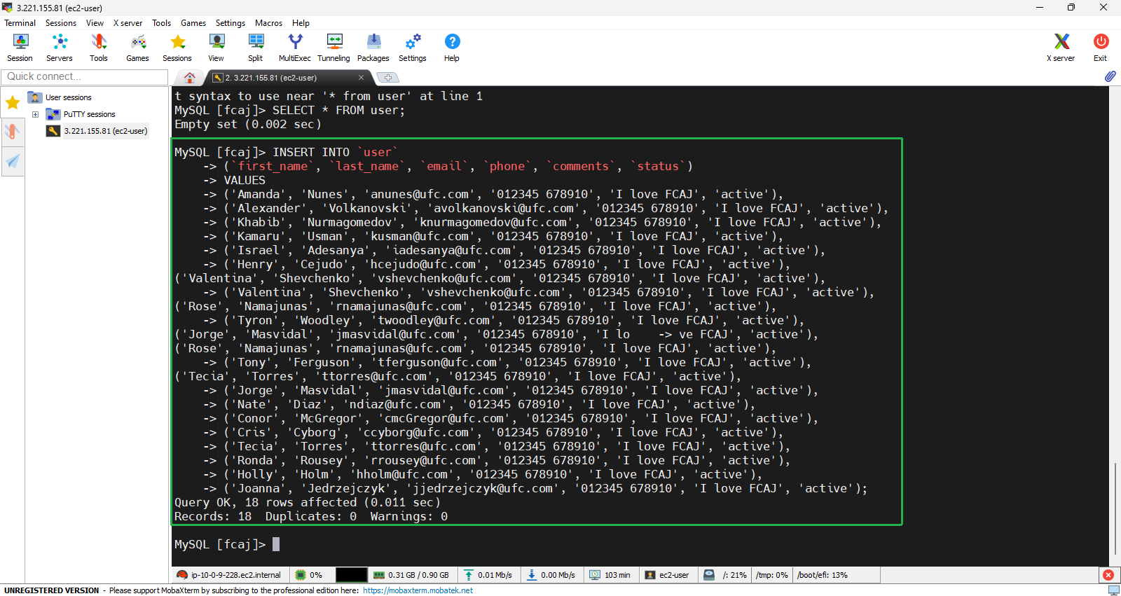 Create a VPC